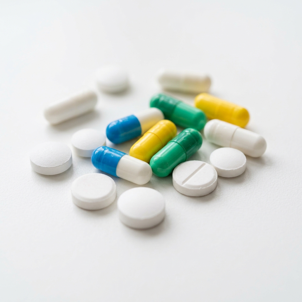 Tablets and capsules representing quality medicines